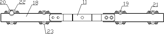 A kind of environmental field measurement device and method for indoor air blowing test of aircraft