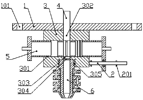 3D printing nozzle base for super-high-rise building wind tunnel test