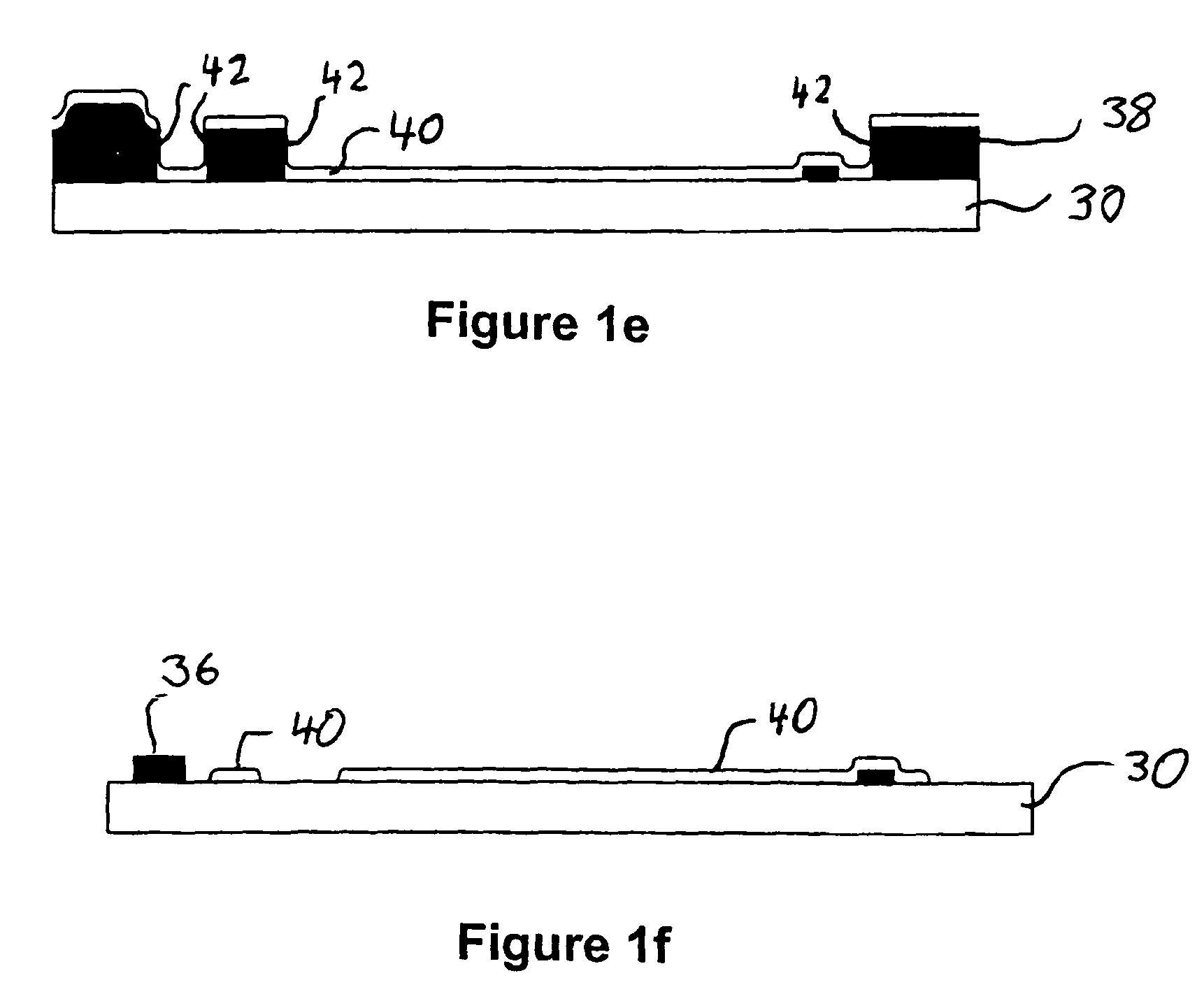 Multilayer circuit devices and manufacturing methods using electroplated sacrificial structures