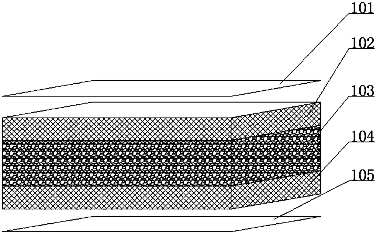 Efficient vibration-damping layered porous composite board