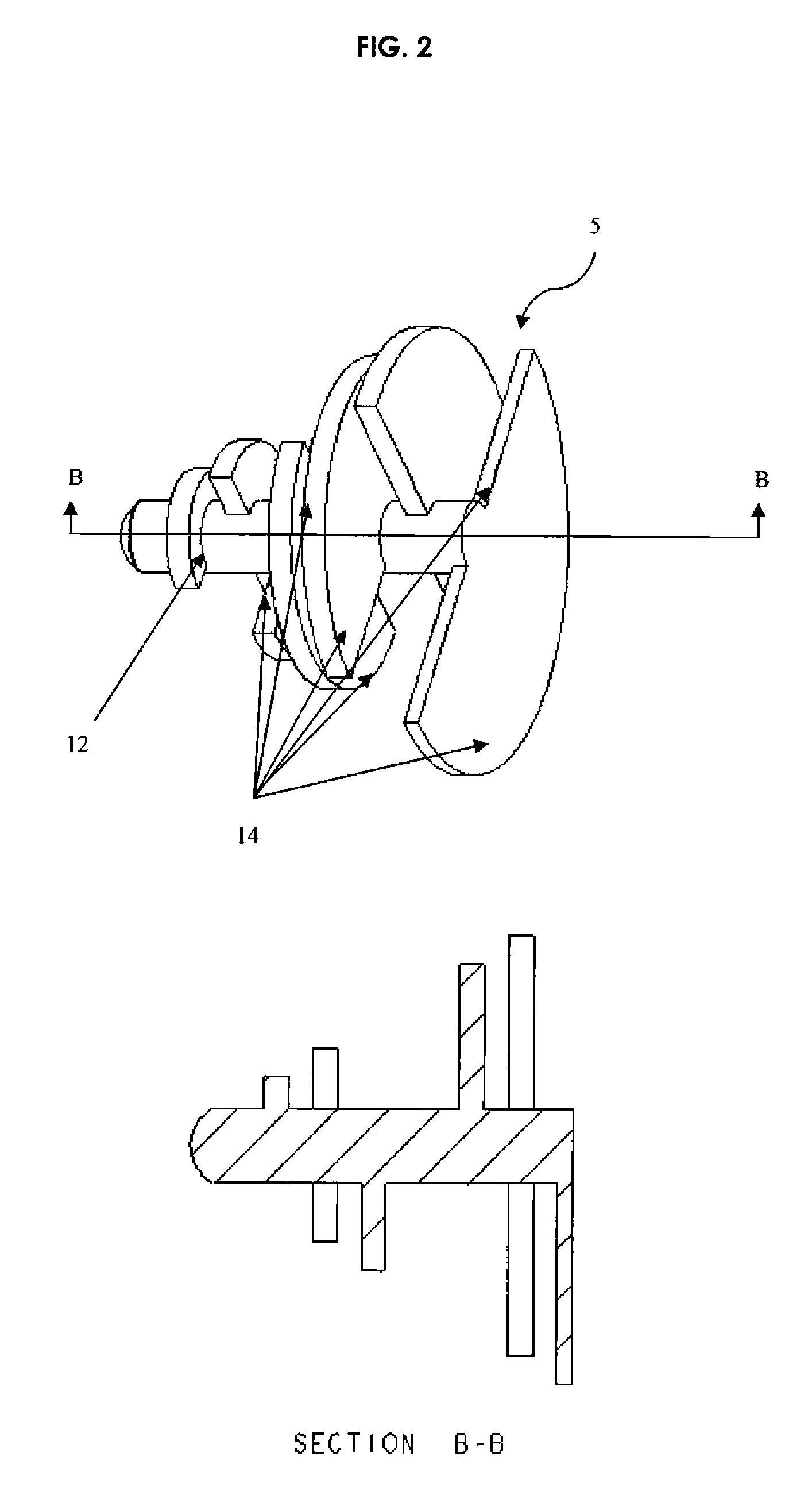 Shaped charge jet disruptor