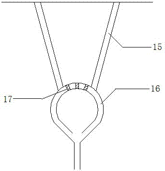 Cutting device for rock wool board