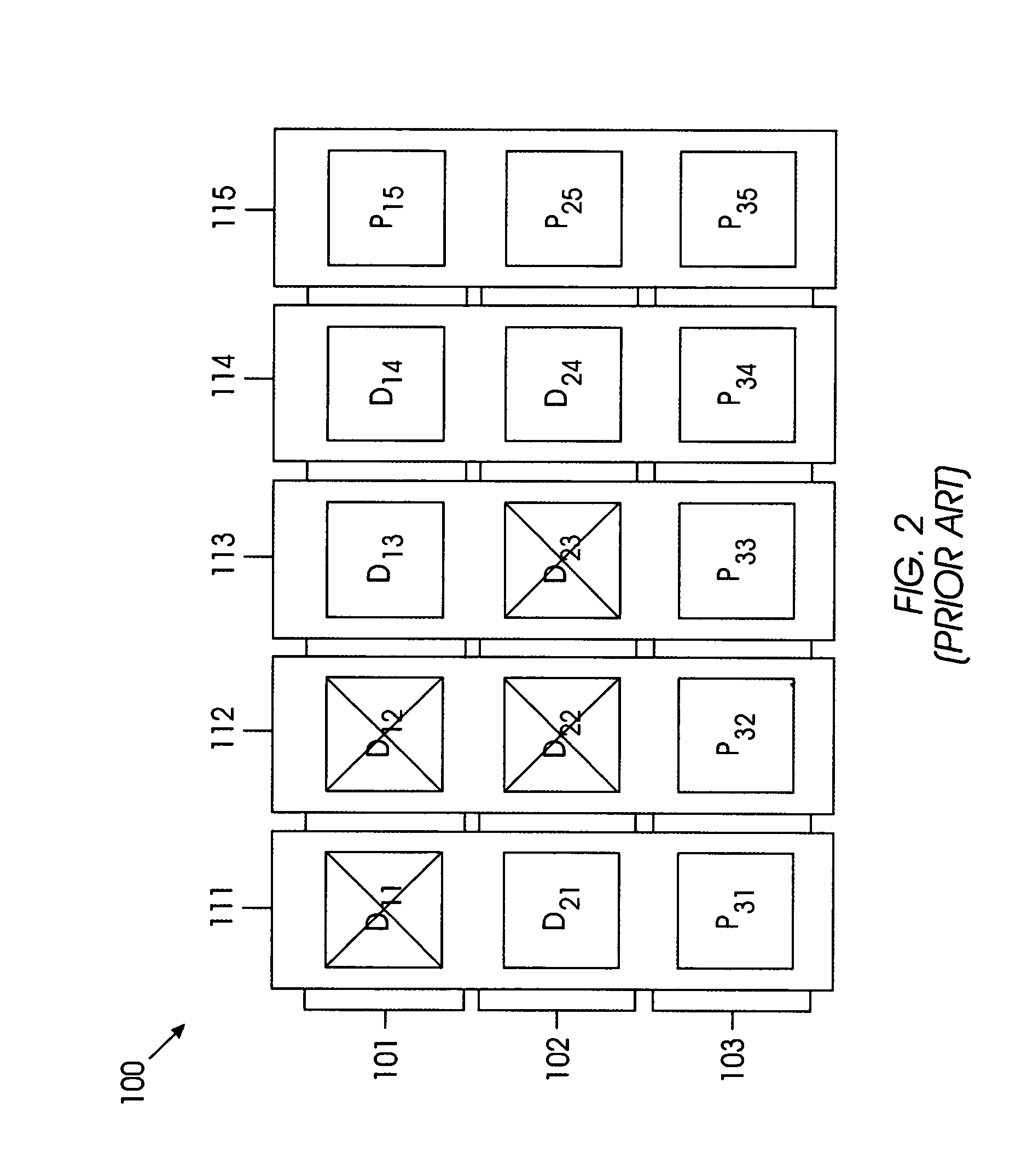 Generalized parity stripe data storage array