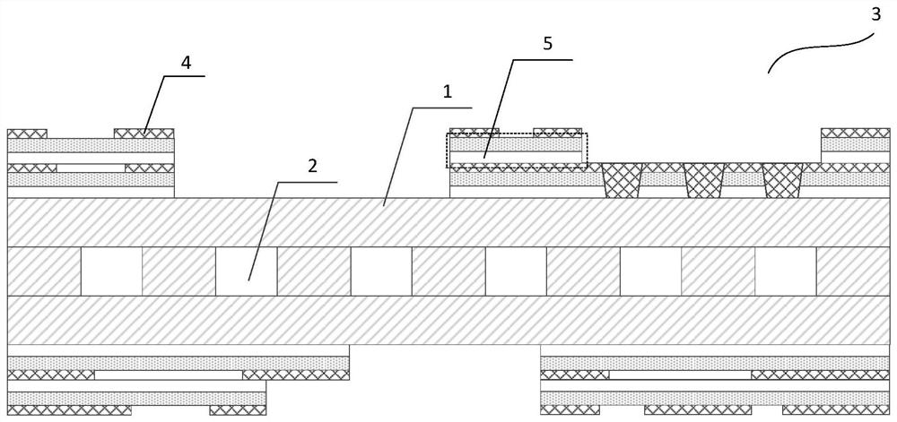 An embedded microfluidic printed circuit board compatible with various blind slots and its preparation method