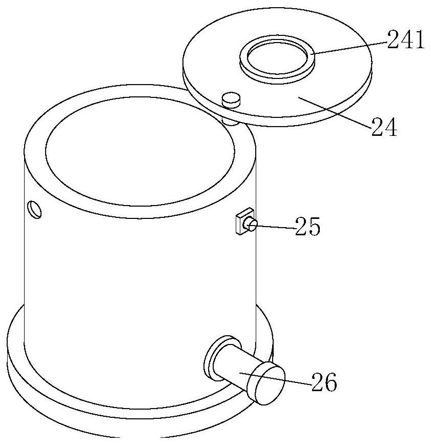 Yarn dyeing device of polyester-cotton fabric for garment processing