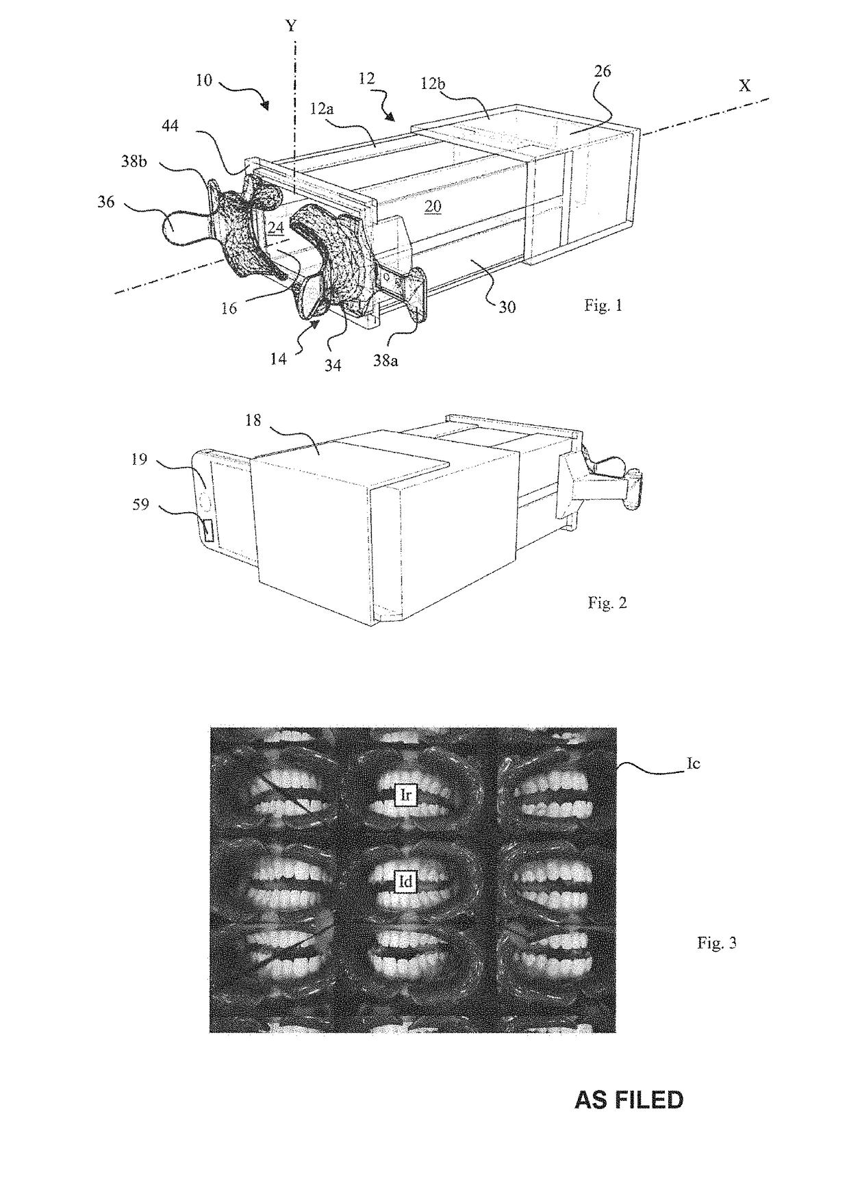 Dental imaging device