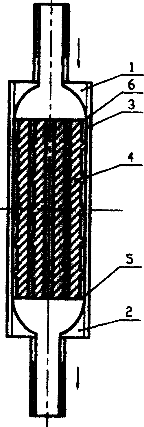 Far infrared environmental protection energy saving device and process for producing its infrared core element