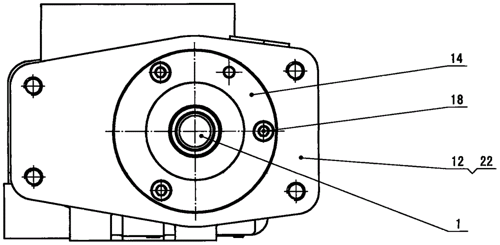 High-efficiency double-screw compressor main engine