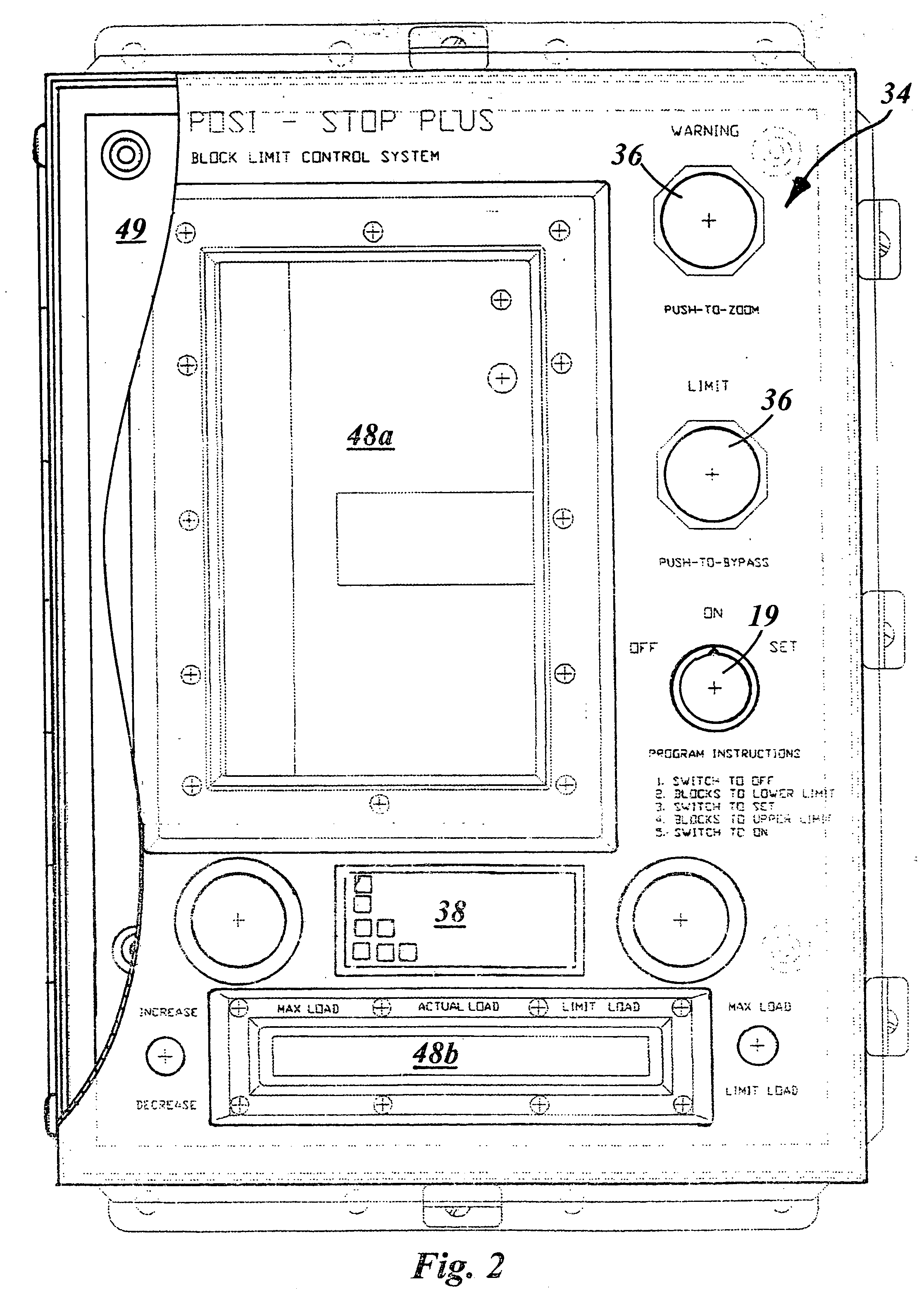 Microprocessor integrated multifunction hoist system controller