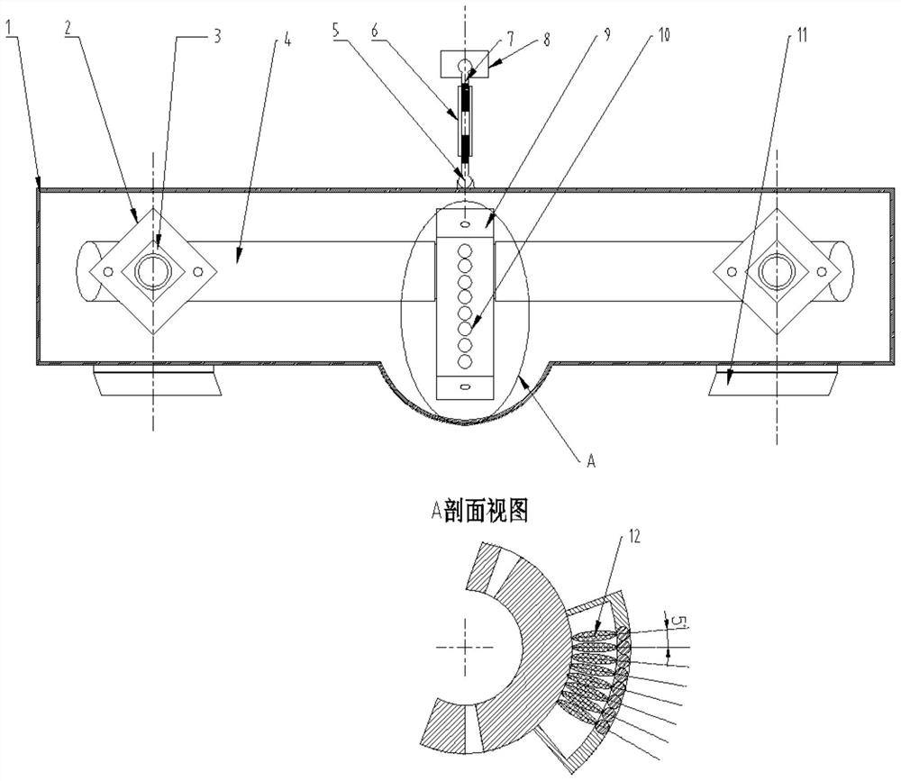 Structural line laser and inclined binocular combined vehicle-mounted visual radar system