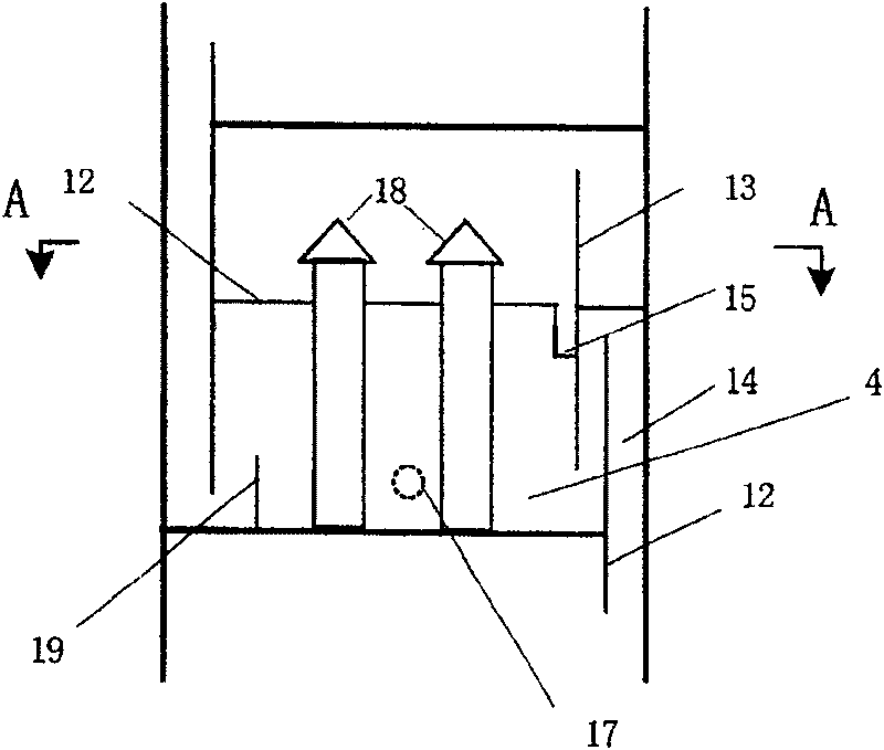 Rectifying tower forrecovering oxygen-bearing organic matter inwater for Fischer-Tropsch synthesis