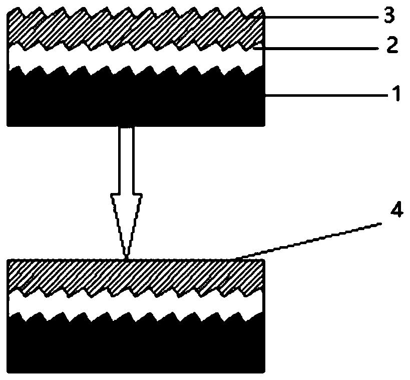 Aluminum alloy material and surface treatment method and application thereof