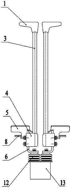 Foldable pedal