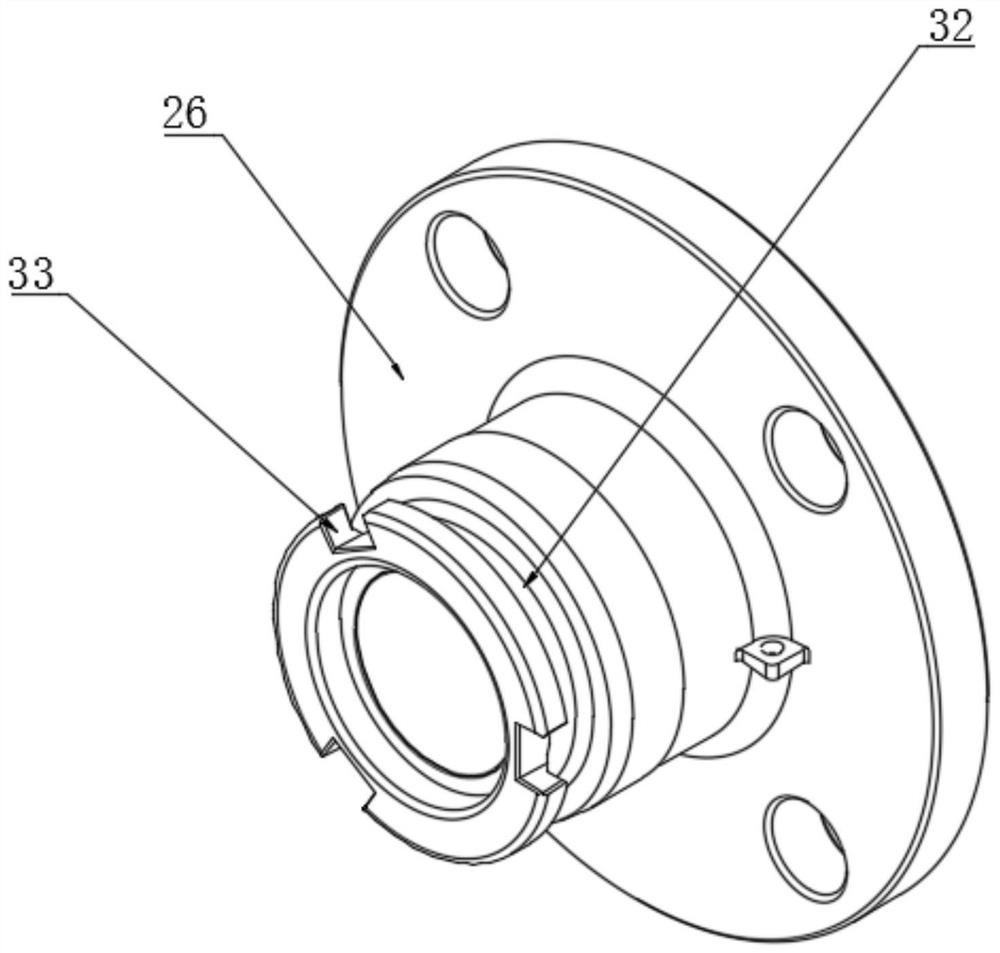 Rotary quick-locking type fluid connector assembly