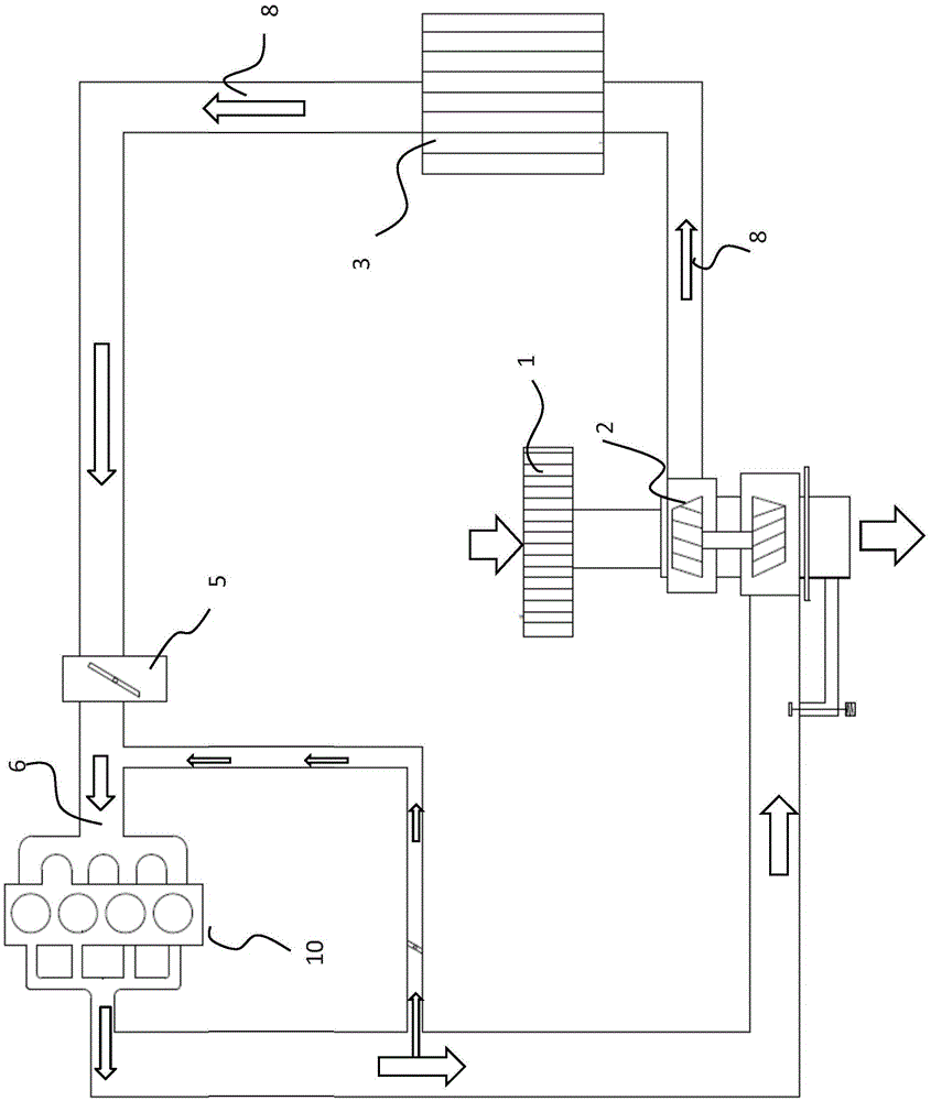 Engine and air inlet system thereof