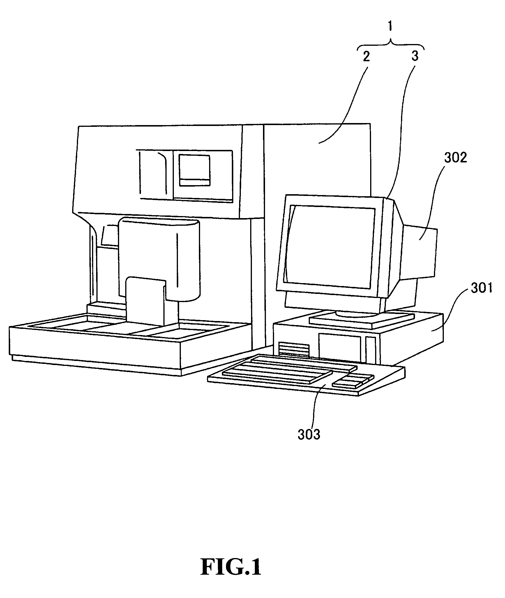 Sample processing apparatus and data processing apparatus