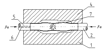 Process method for improving high pressure forming limit in tube