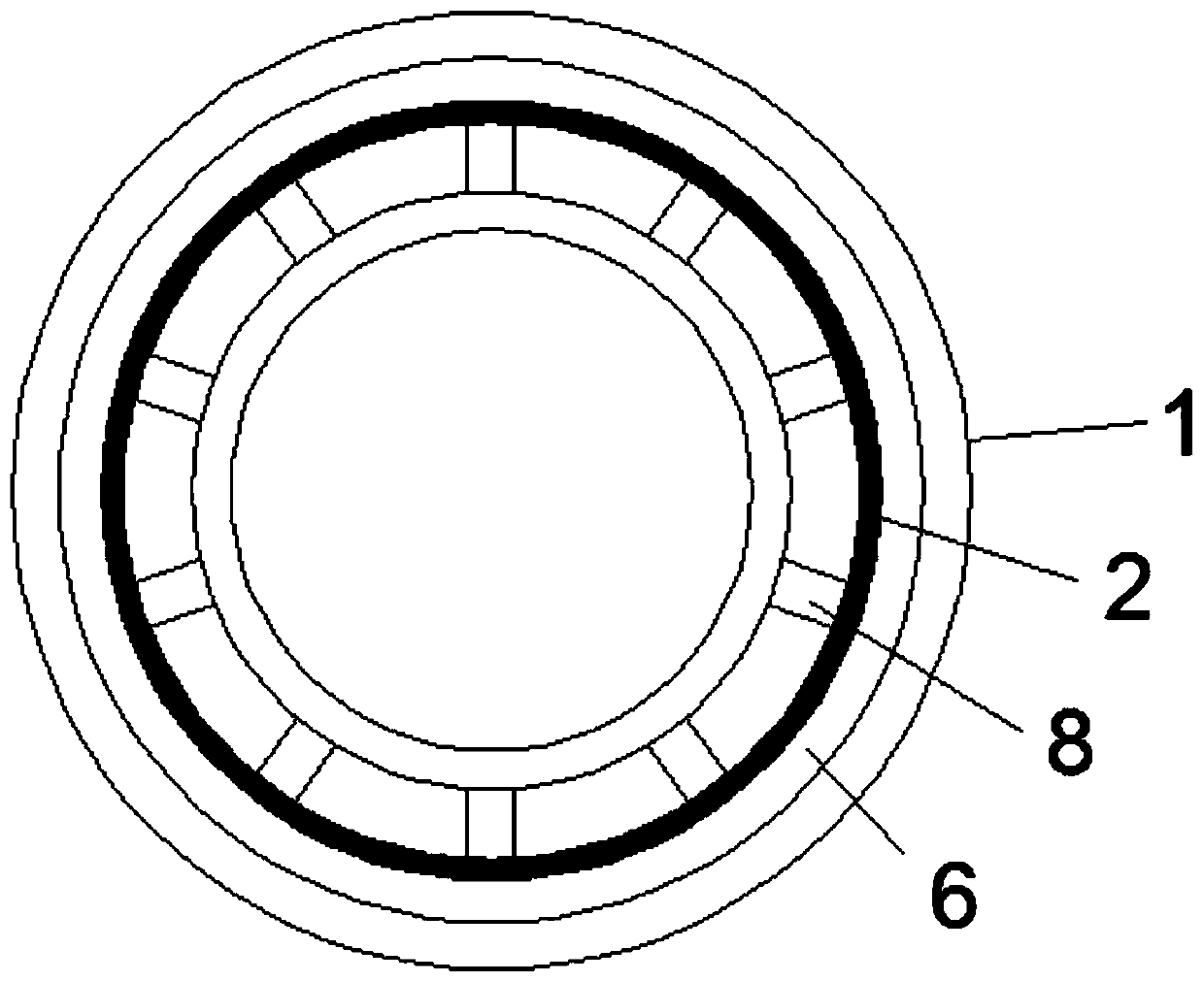 Quick pressure test joint and pressure test method for pressure pipeline