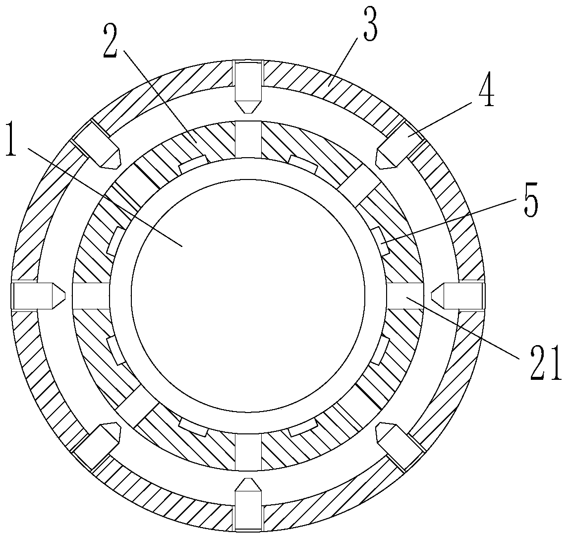 Gas film pressure vector control device for aerostatic bearing