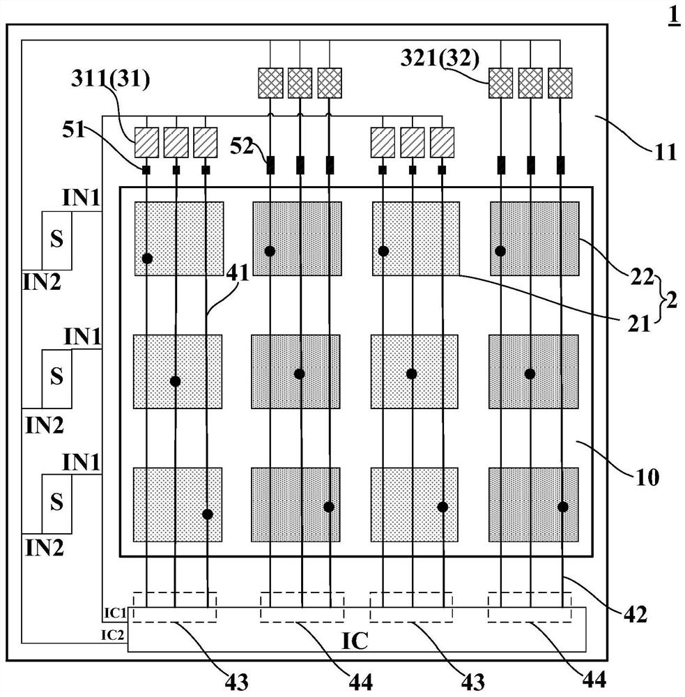 Display panel, display device and method for driving display panel thereof