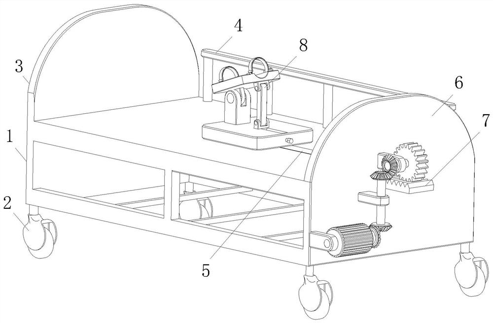 Leg supporting device convenient to adjust and used for medical instrument