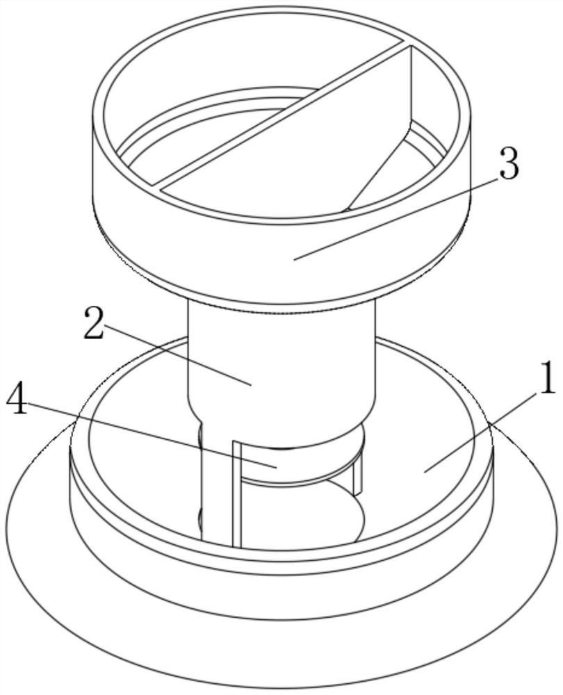 Timing and quantitative feeding basin for pet dogs