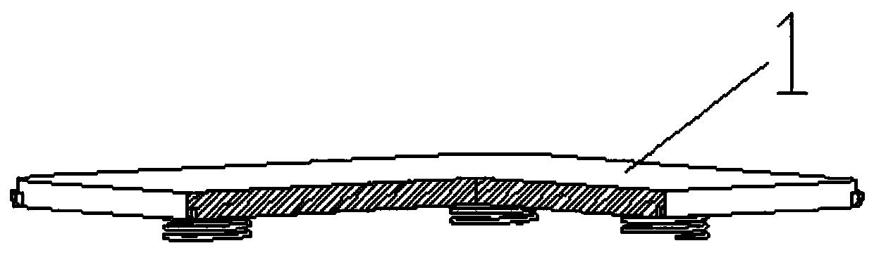 Waterproof and anti-collision structure arranged in automobile circuit board