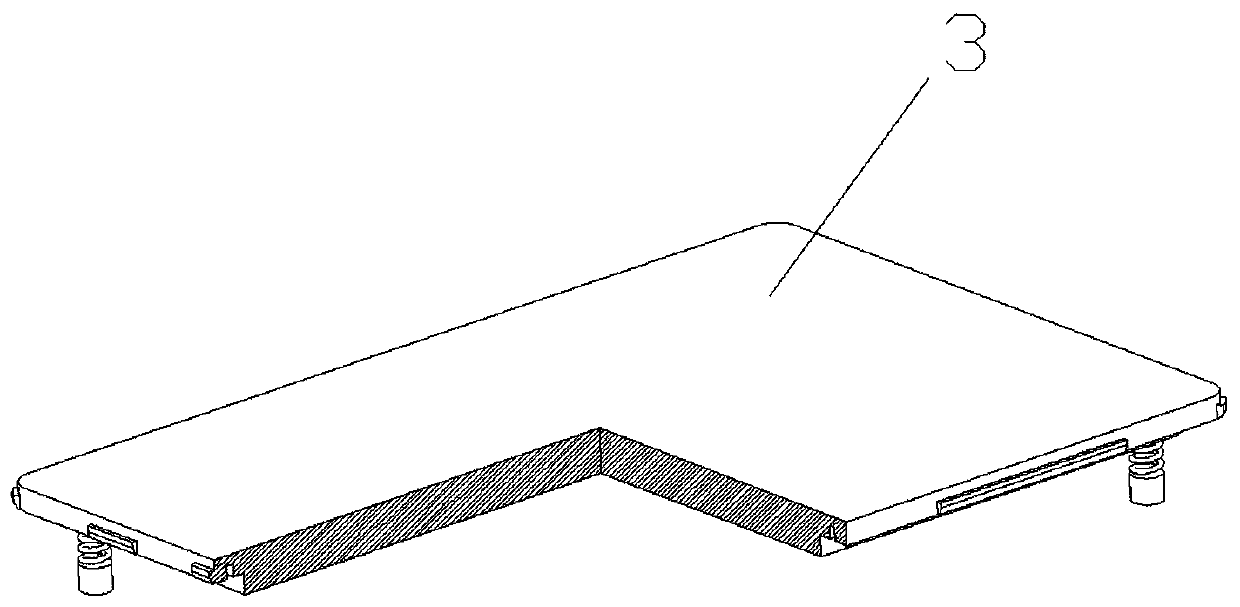 Waterproof and anti-collision structure arranged in automobile circuit board