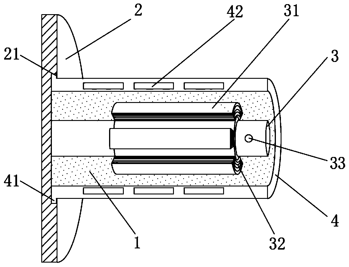 An underwater robot umbilical cable installation release recovery device