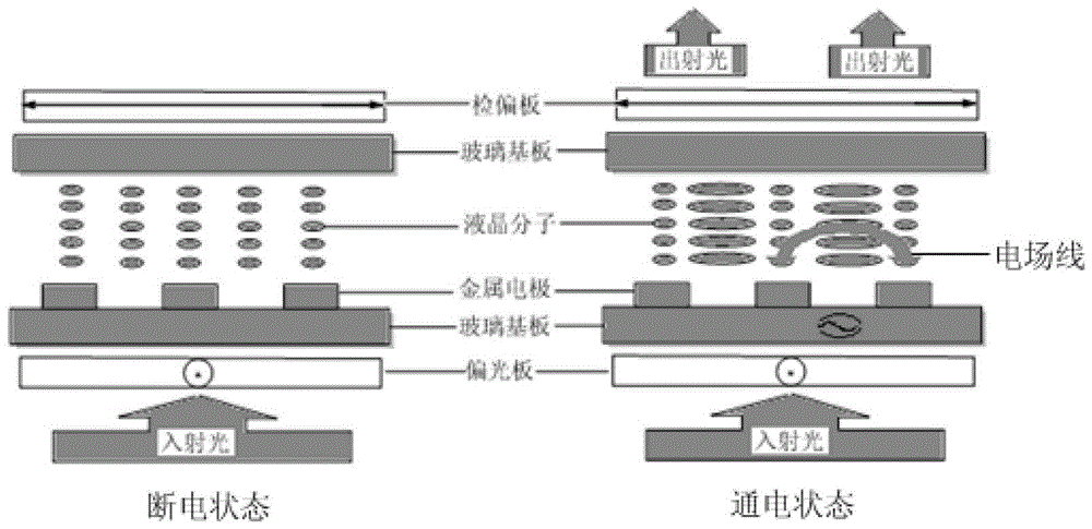 Liquid crystal composition with high transmittance and display device thereof