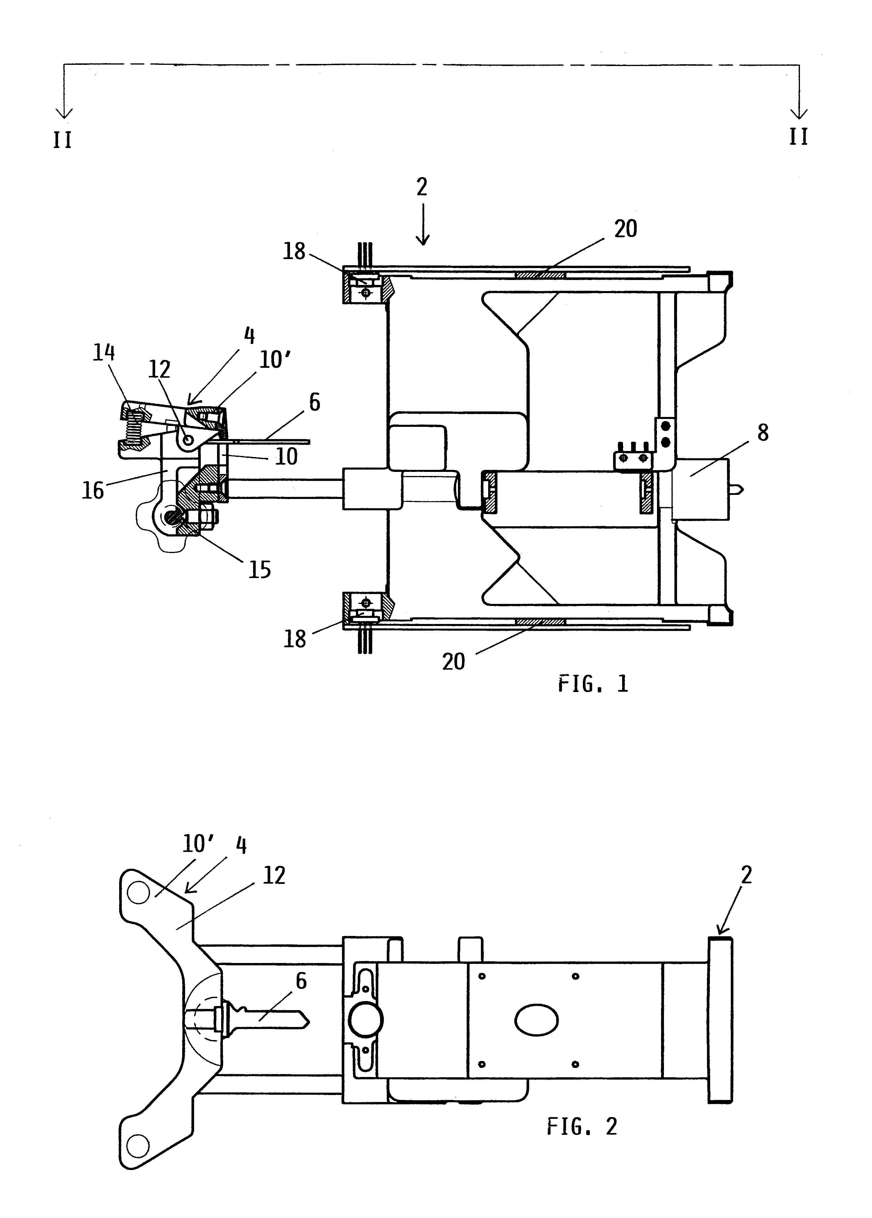 Method to identify a key profile, machine to implement the method and apparatus for the duplication of keys utilizing the machine