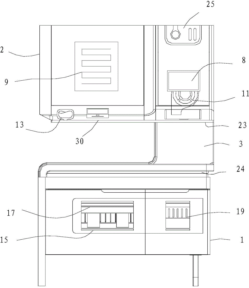 Smart touch bathroom cabinet