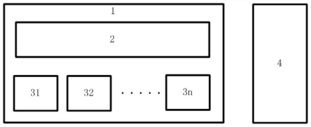 Combined battery changing cabinet system