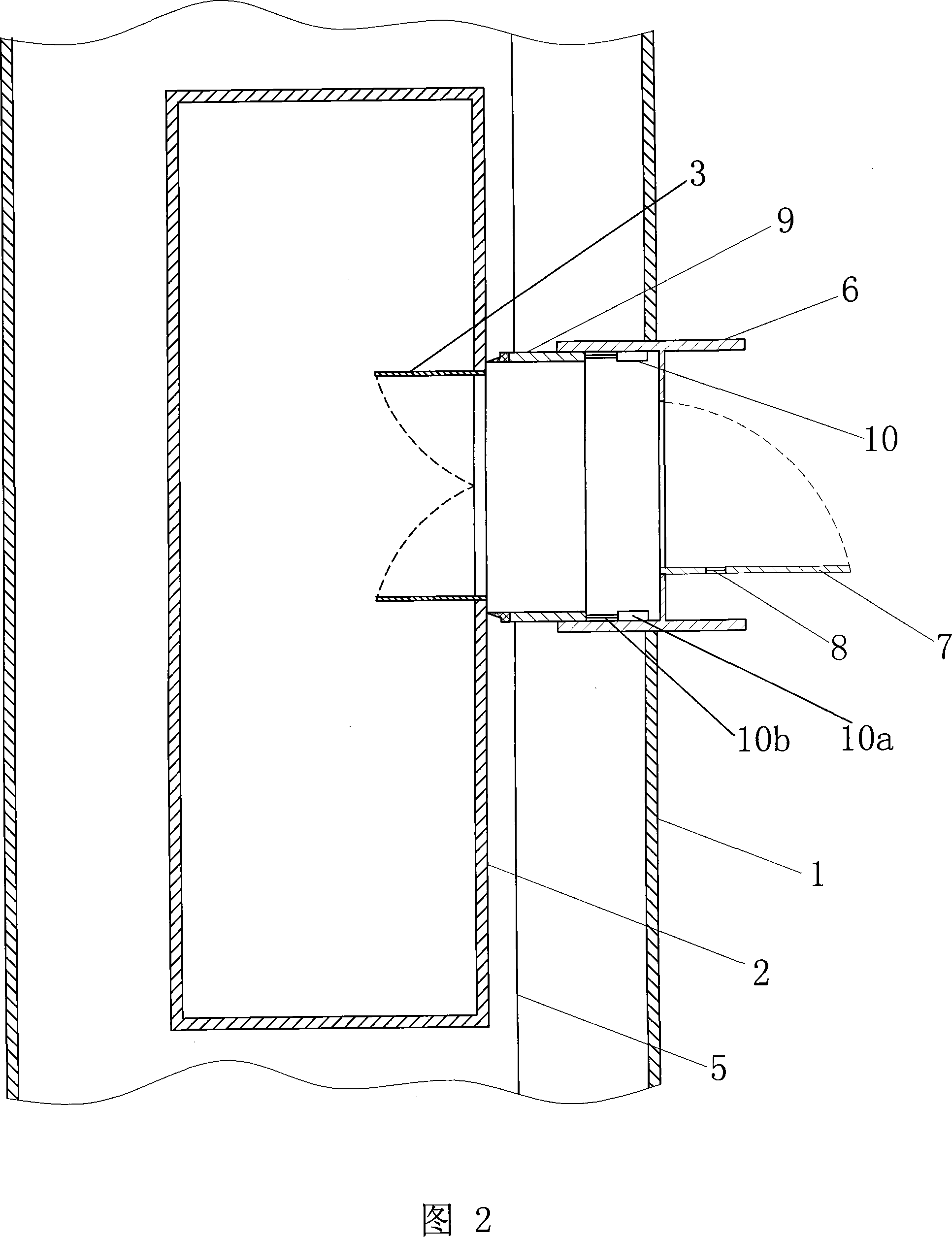 Assembling corridor for vacuum pipe traffic