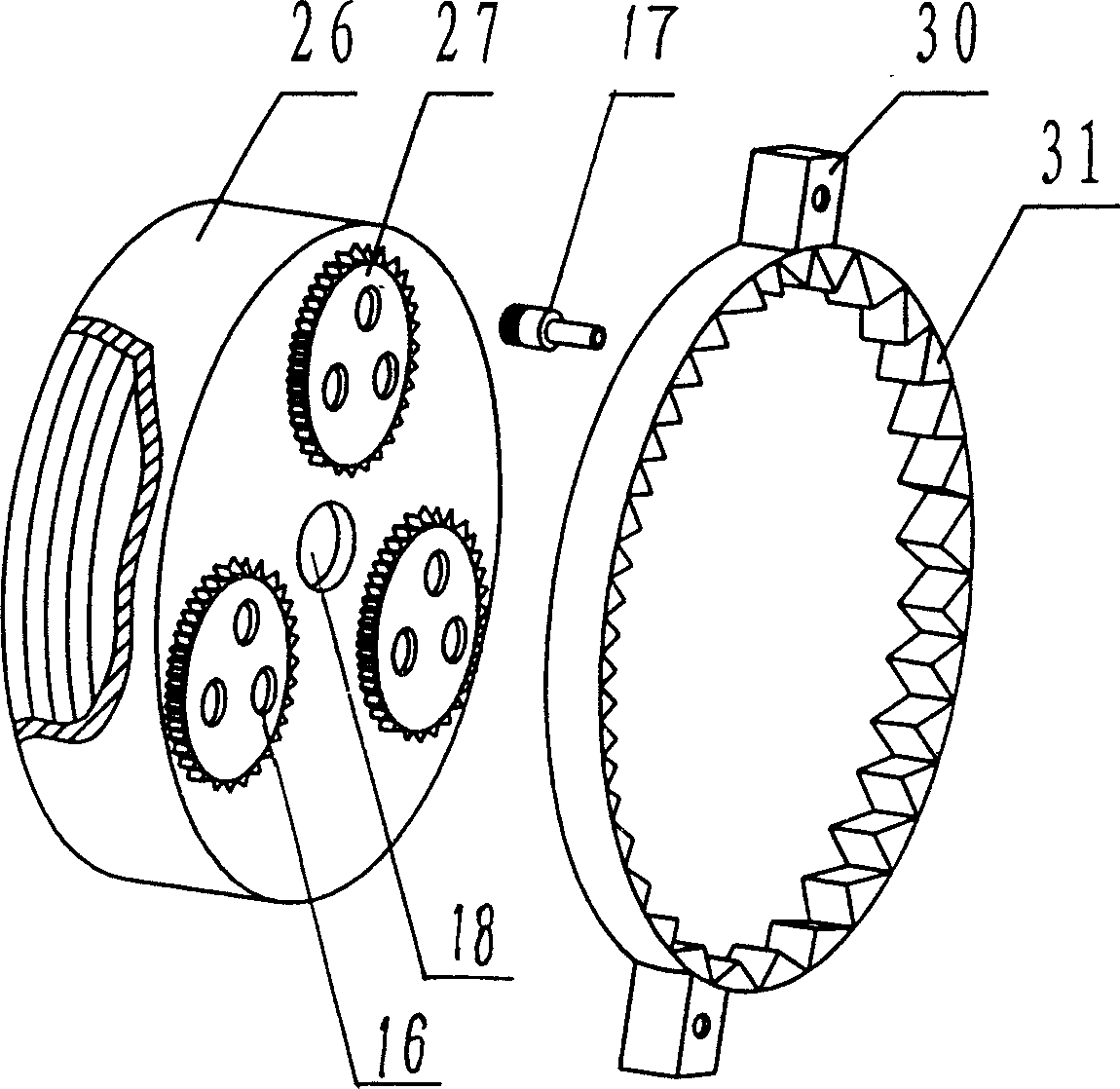 Automatic fried dough twist shaping machine