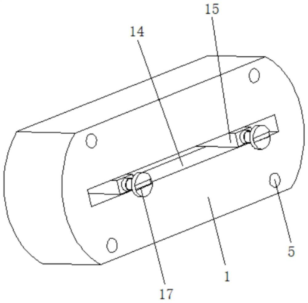 Glass door installation handle based on magnetic safety protection