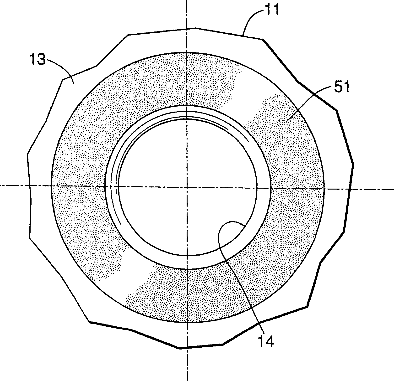 Gaseous fuel injection valve