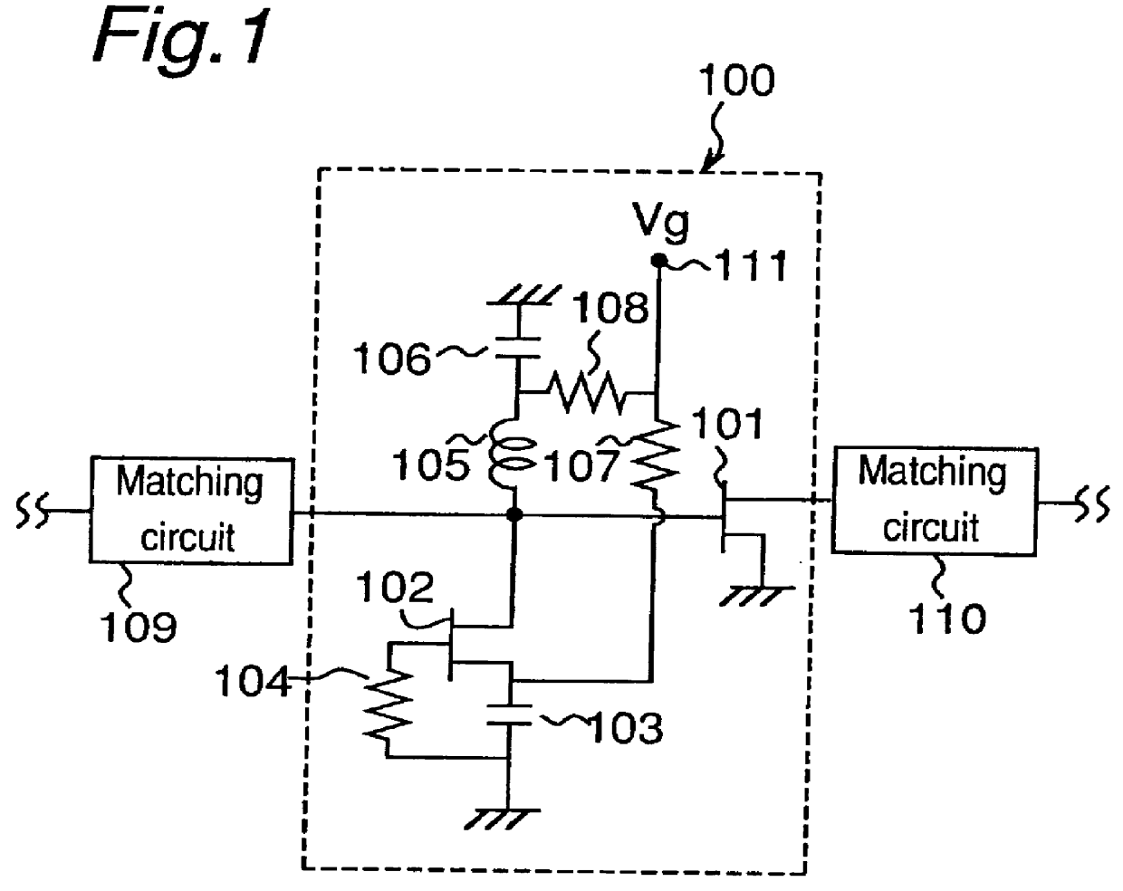 Amplifier with temperature compensation function