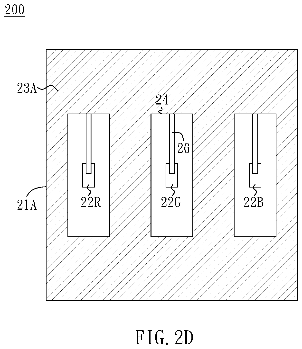 Top emission microled display and bottom emission microled display and a method of forming the same