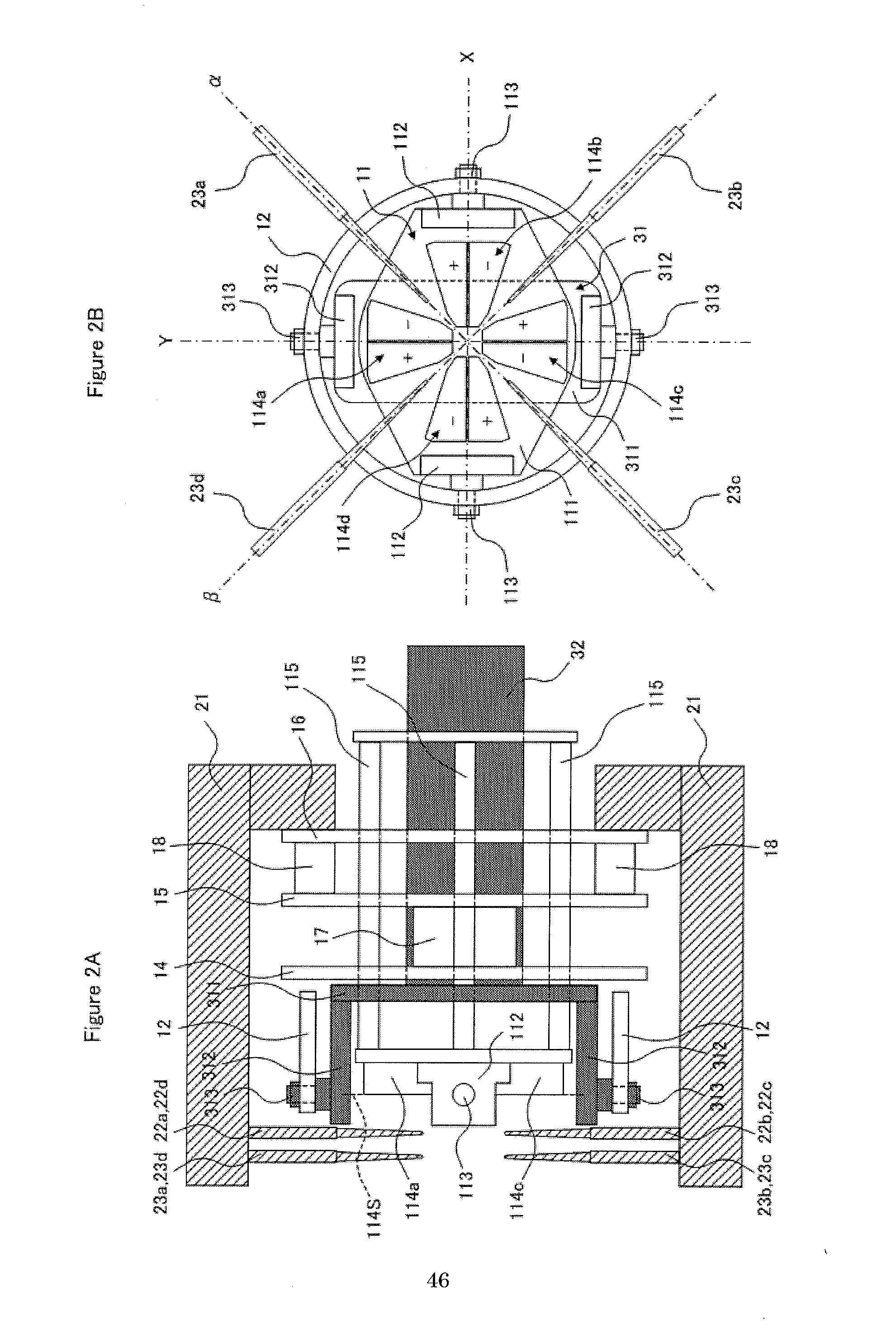 Dimension measuring device for long material