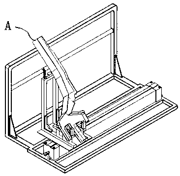 Automatic conveying device for parts among welding stations