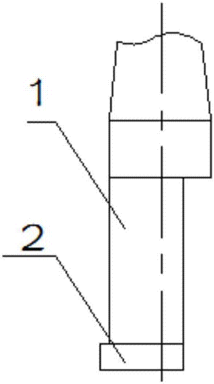 Contactor binding post assembly and brazing connecting method