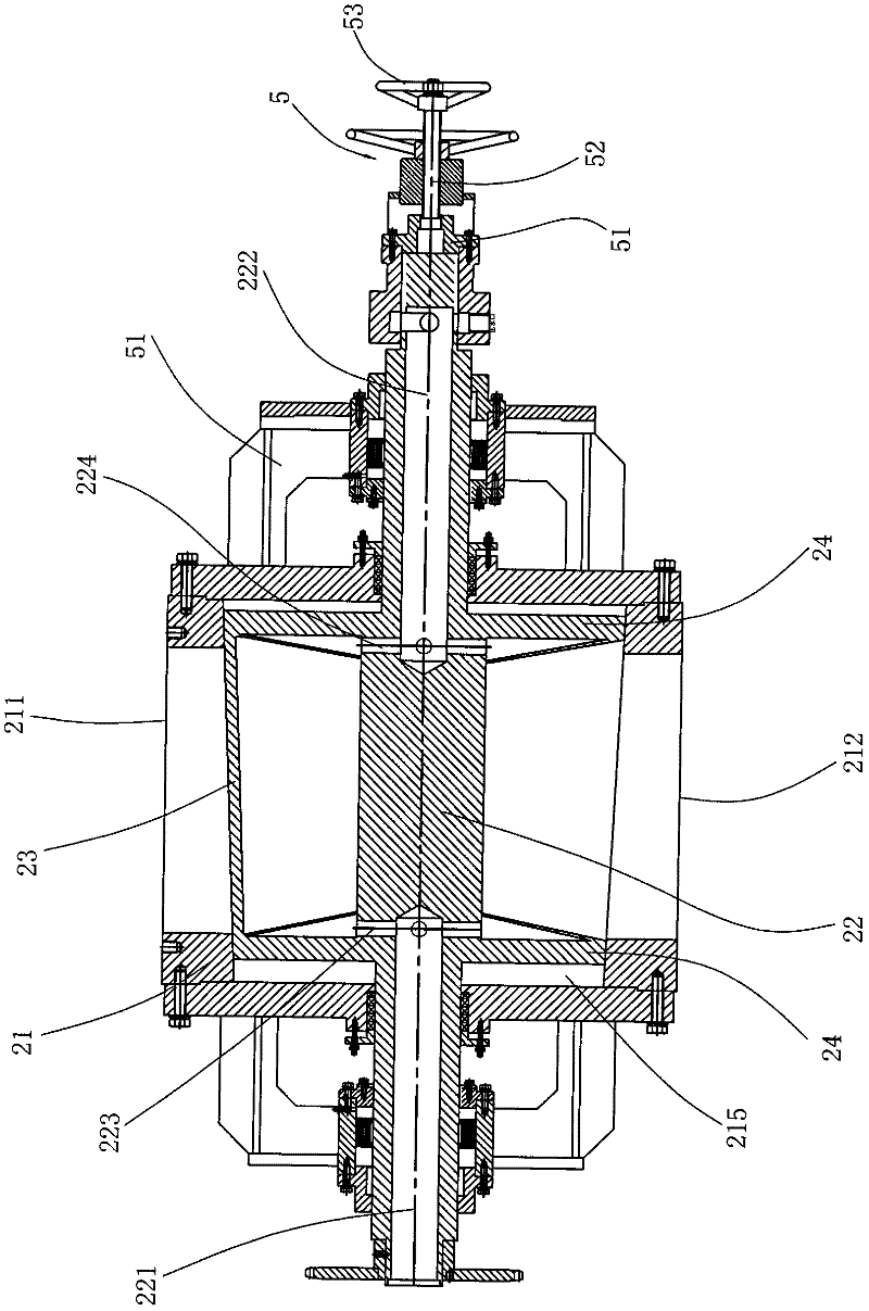 Pressure cooking device