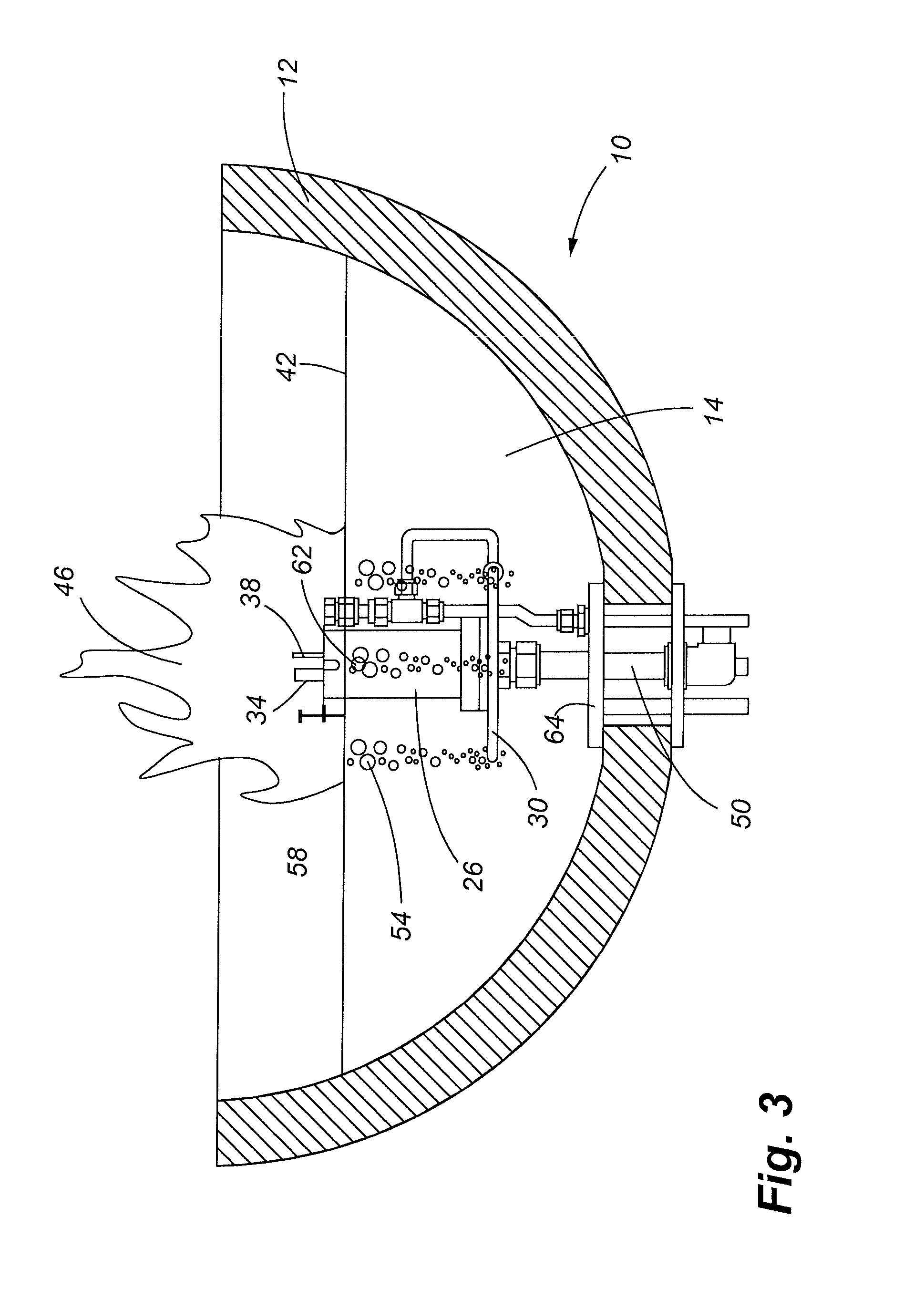 Fire and Water Display with Integrated Safety Features