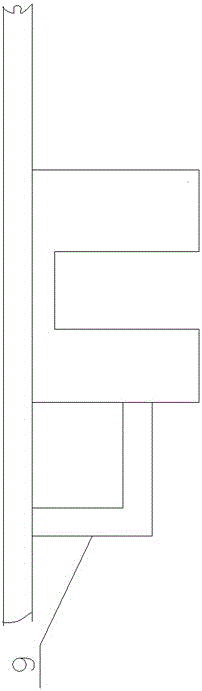 Croisure-replacing parallel block filament false twisting device