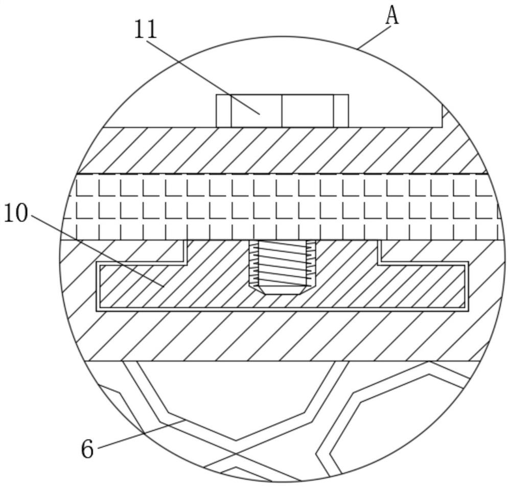 Vibration and noise reduction device for metamaterial