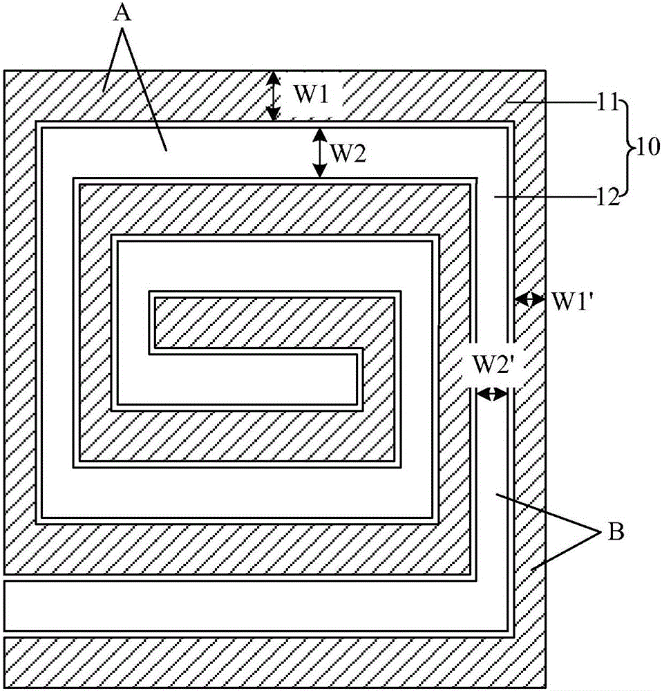 Touch display substrate and touch display apparatus