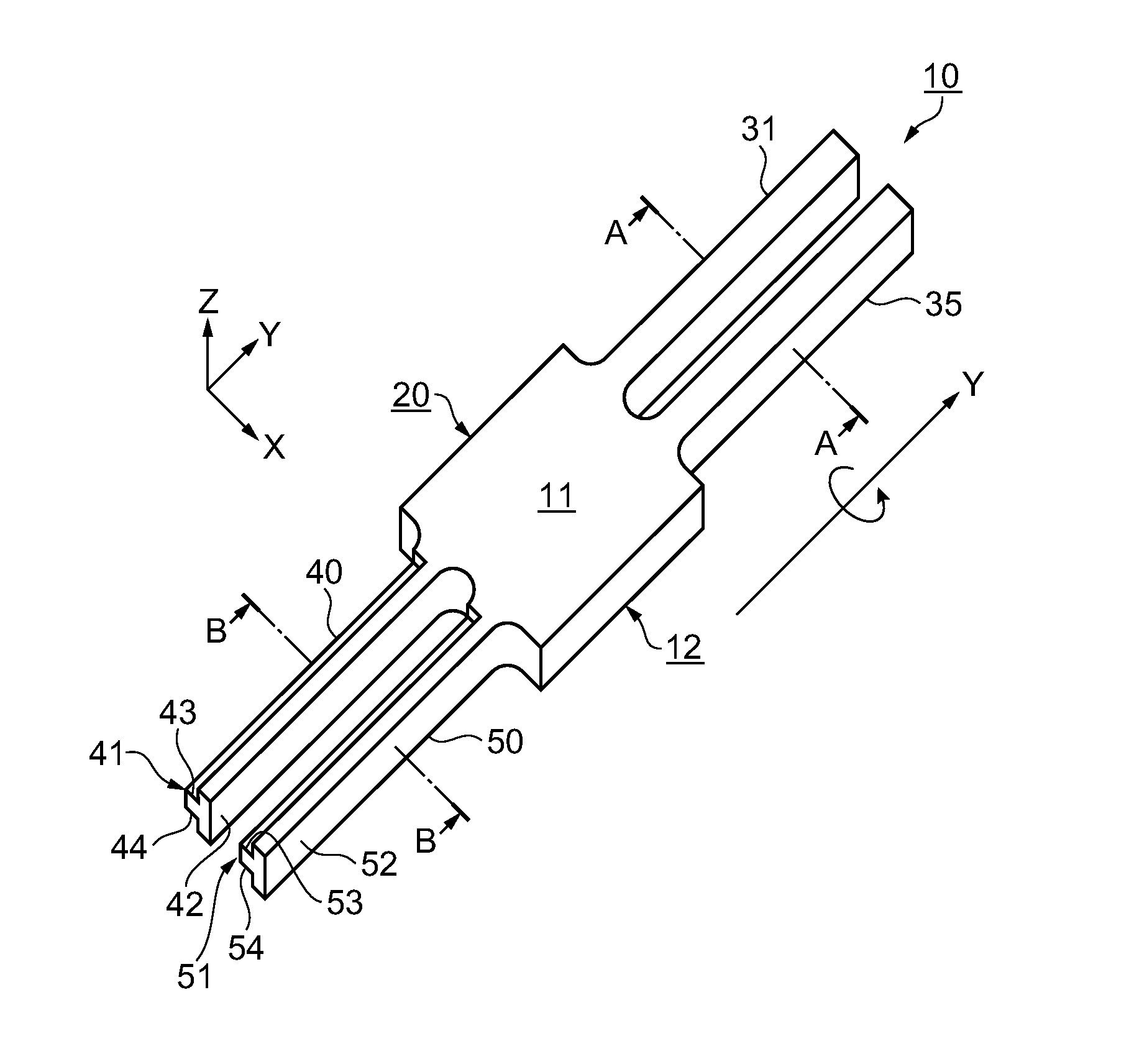 Vibrating reed, vibrator, physical quantity sensor, and electronic equipment