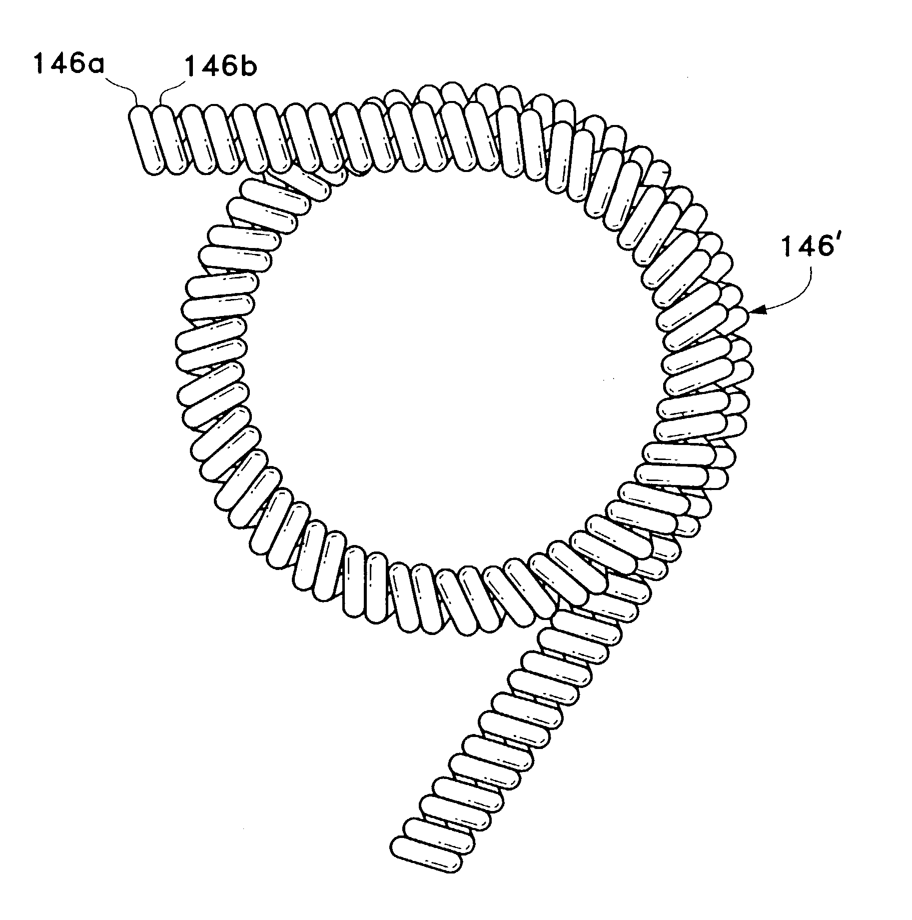 Multiple bias surgical fastener