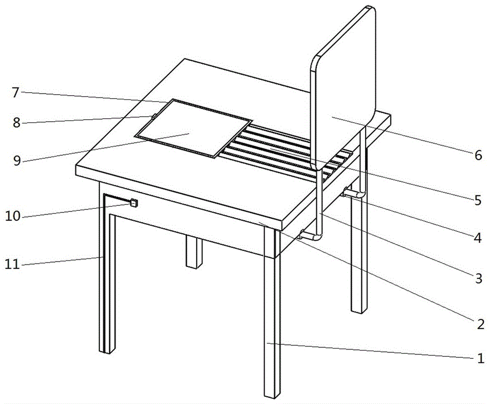 Multifunctional student desk